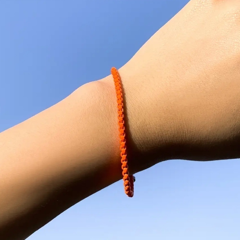 Box chain bracelet